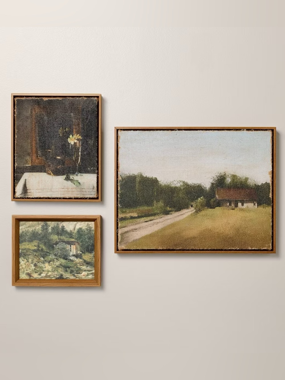 3pc Mixed Gallery Rustic Wall Art Set - Hearth & Hand™ with Magnolia
